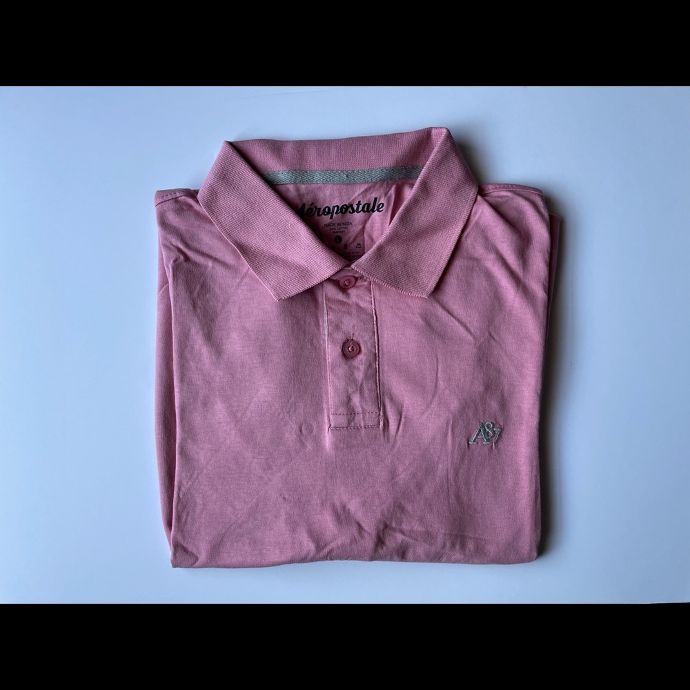 Pink polo